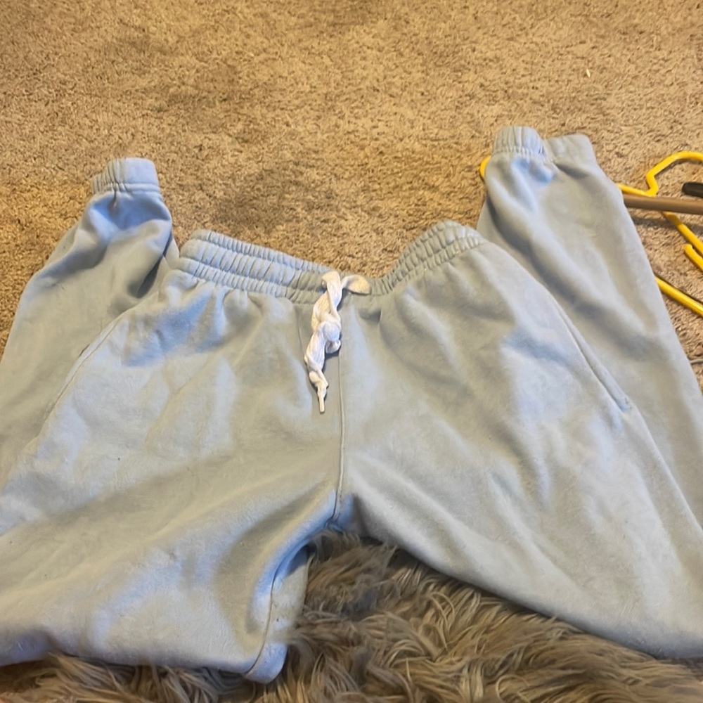 blue sweatpants womens